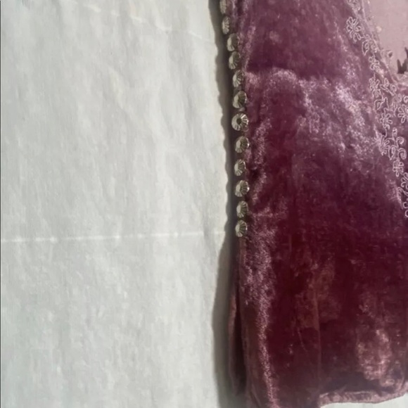 Vintage Geeta Rayon Smock, Hand-Studded - Picture 7 of 9